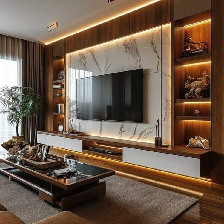 Những lưu ý khi chọn vách tivi