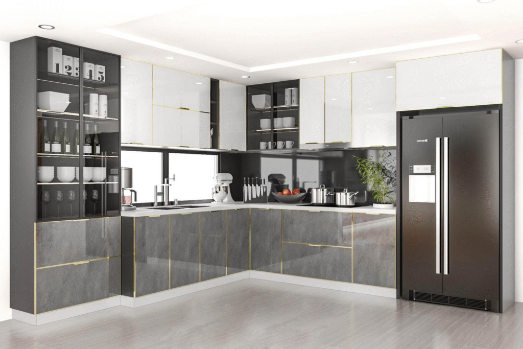 Kinh nghiệm lựa chọn mẫu tủ bếp đẹp
